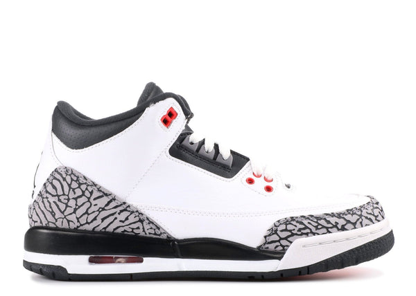 Nike Air Jordan 3 Retro INFRARED 23 White Men Shoes Sale Size US 7, 8, 8.5, 9, 10, 11, 12, 13