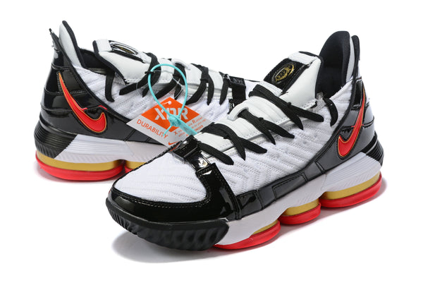Nike Lebron XVI 16 SB Black White Red Sneaker Shoes Sale Men Size 7-13