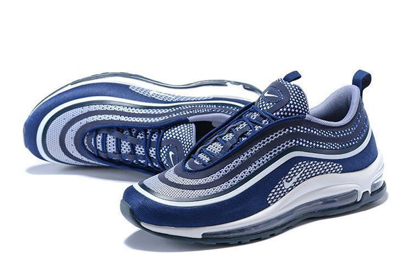 Nike Air Max 97 Ultra 17 Blue Navy Black White Men Shoes Sale Size US 7, 8, 8.5, 9, 10, 11
