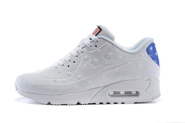 Nike Air Max 90 'Independence Day White' Shoes Sneaker Sale Men Size US 7, 8, 8.5, 9, 10, 11