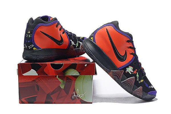 Nike Kyrie 4 'Day Of The Dead' Basketball Shoes Sneaker Sale Size US 7,8,8.5,9.5,10,11,12