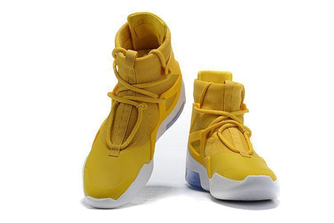 Nike Air Jordan Fear Of God 1 White Blue Yellow Men Shoes Sale Basketball  Size US 7 - 13