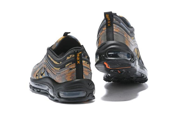 Nike Air Max 97 Camouplage Brown Black Shoes Sale Size US 7, 8, 8.5, 9, 10, 11