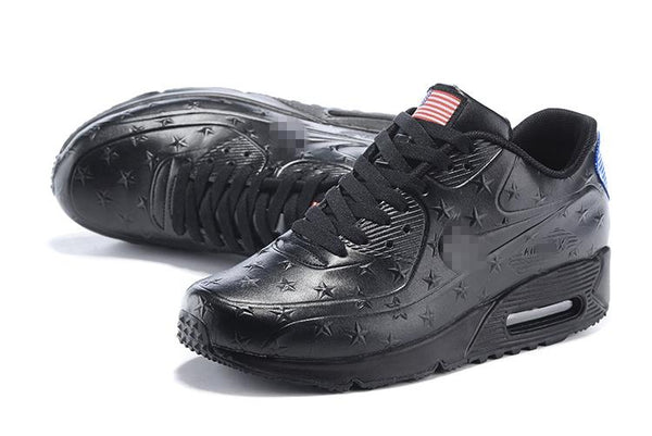 Nike Air Max 90 'Independence Day Black' Shoes Sneaker Sale Men Size US 7, 8, 8.5, 9, 10, 11