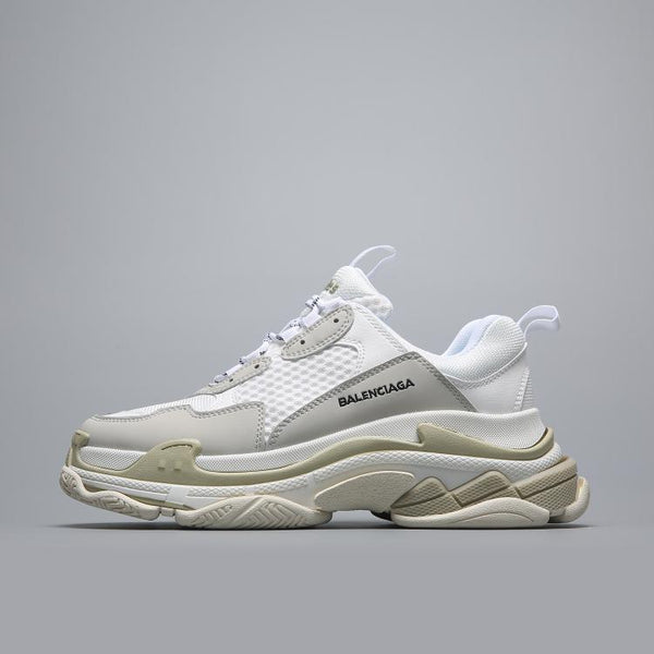 Balenciaga Triple S Trainer 'White Tan' Shoes Sneaker Sale Men Women Size 35-45