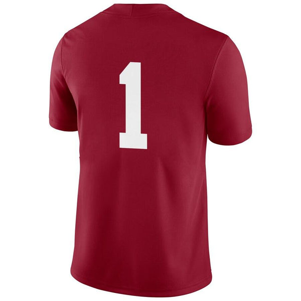 #1 Alabama Crimson Tide Football Game Jersey – Crimson 2019