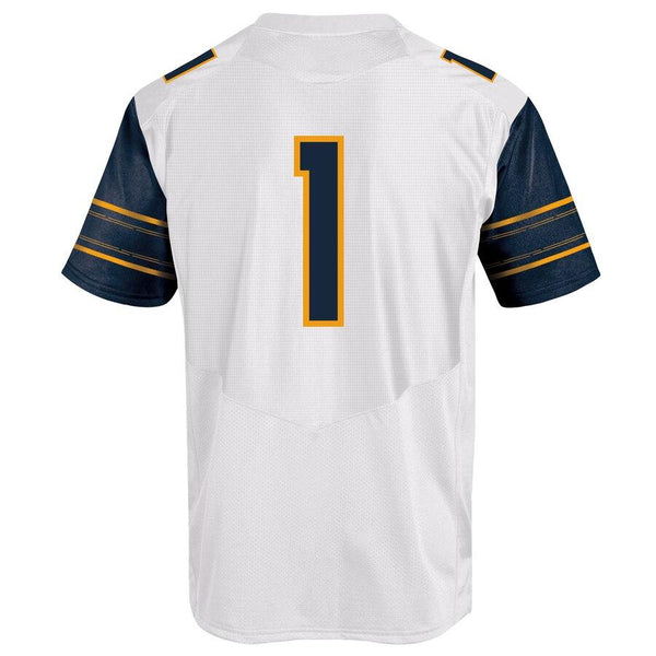 #1 Cal Bears Under Armour Replica Football Jersey - White 2019