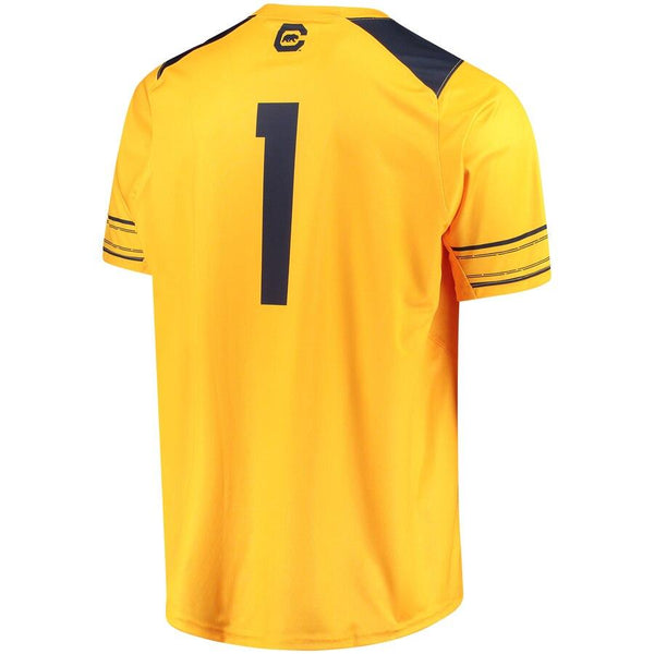 #1 Cal Bears Under Armour Replica Performance Soccer Jersey - Gold 2019