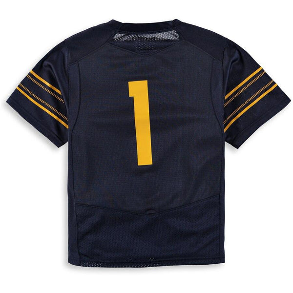 #1 Cal Bears Under Armour Youth Finished Replica Jersey – Navy 2019
