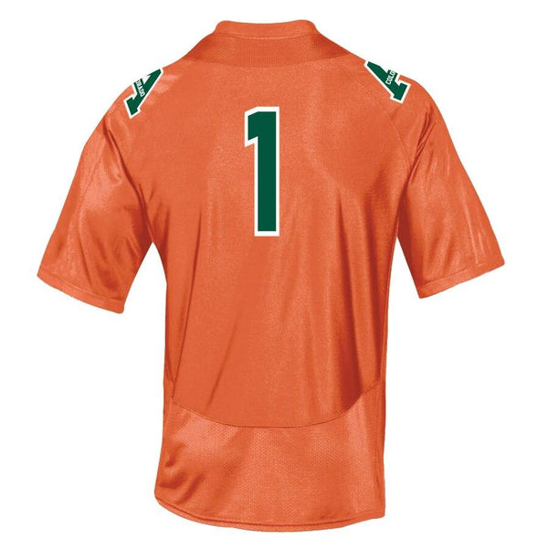 #1 Colorado State Rams Under Armour Throwback Replica Football Jersey - Orange 2019
