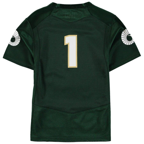 #1 Colorado State Rams Under Armour Youth Replica Performance Football Jersey – Green 2019