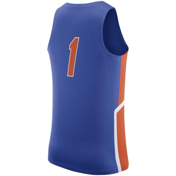 #1 Florida Gators Jordan Brand On-Court Basketball Jersey - Royal 2019