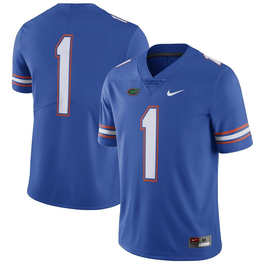 #1 Florida Gators Limited Football Jersey - Royal 2019