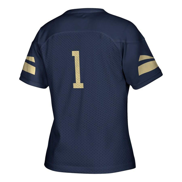 #1 GA Tech Yellow Jackets Women's Replica Football Jersey – Navy 2019