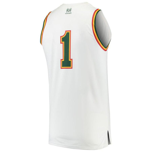 #1 Hawaii Warriors Under Armour Replica Basketball Jersey - White 2019