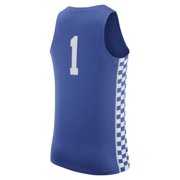 #1 Kentucky Wildcats Basketball Jersey - Royal - 2019