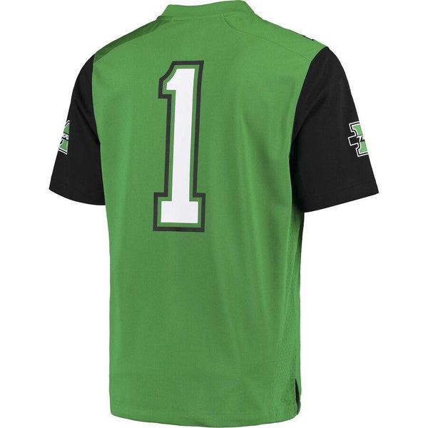 #1 Marshall Thundering Herd Replica Game Jersey - Kelly Green 2019