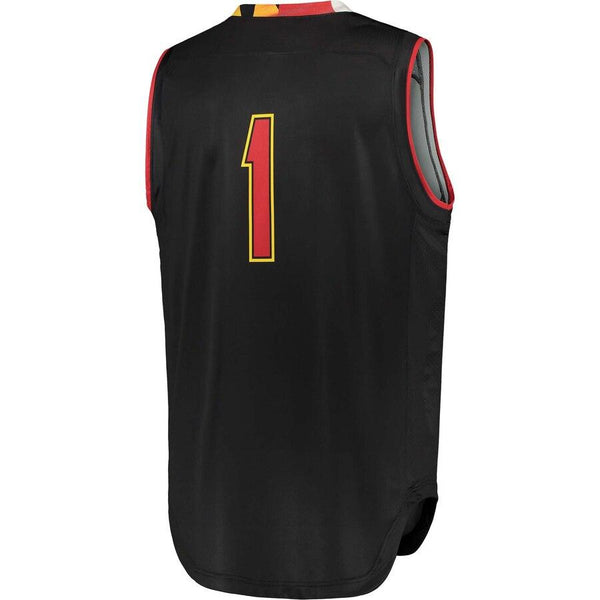 #1 Maryland Terrapins Under Armour Replica Basketball Performance Jersey - Black 2019