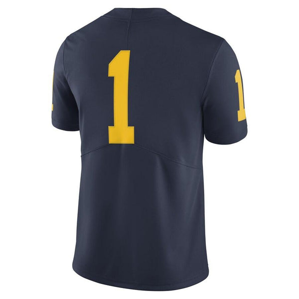 #1 Michigan Wolverines Jordan Brand Limited Football Jersey - Navy 2019