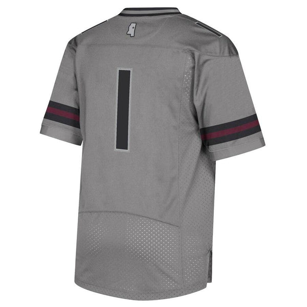 #1 Mississippi State Bulldogs  Premier Jersey - Gray 2019