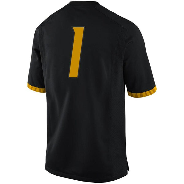 #1 Missouri Tigers Replica Game Football Jersey - Black 2019