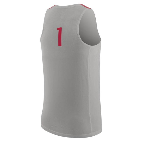 #1 Ohio State Buckeyes College Basketball Replica Jersey – Gray 2019