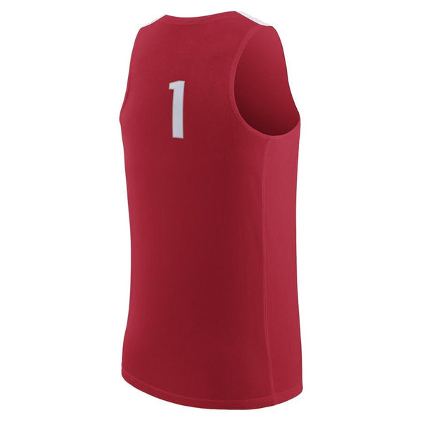 #1 Ohio State Buckeyes College Basketball Replica Jersey – Scarlet 2019