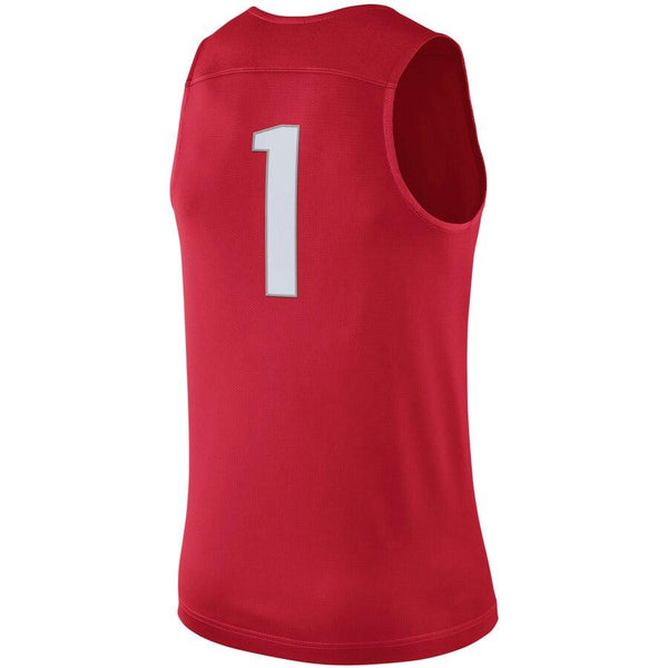 #1 Ohio State Buckeyes Hyper Elite Performance Basketball Jersey - Scarlet 2019