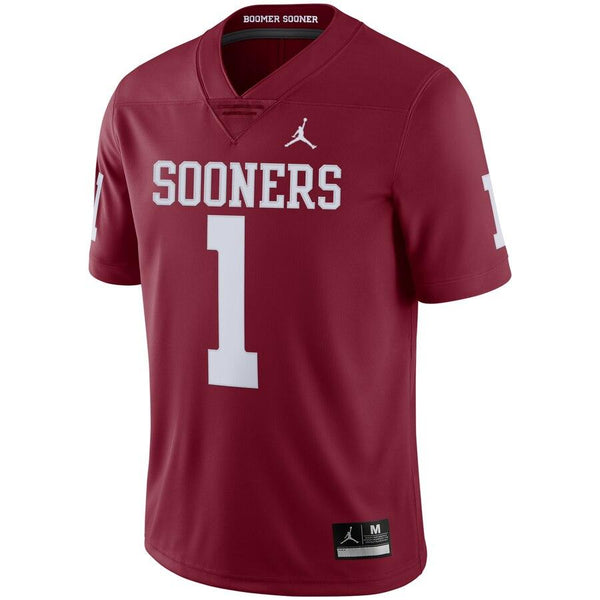#1 Oklahoma Sooners Jordan Brand Limited Jersey – Crimson 2019