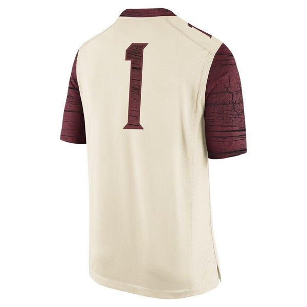 #1 Oklahoma Sooners Limited Football Jersey - Cream 2019
