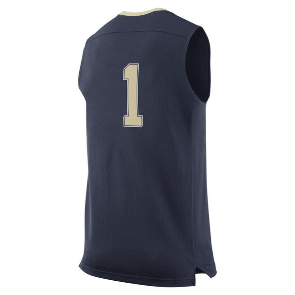 #1 Pitt Panthers Replica Basketball Jersey - Navy 2019
