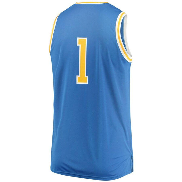 #1 UCLA Bruins Under Armour Replica Performance Basketball Jersey – Blue 2019