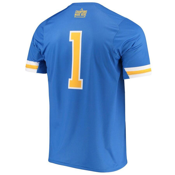 #1 UCLA Bruins Under Armour Replica Performance Soccer Jersey - Blue 2019
