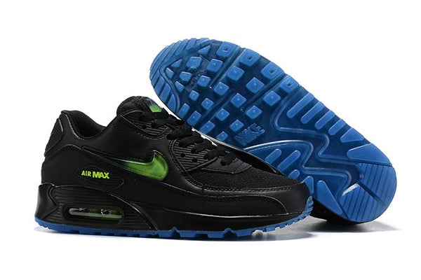 Nike Wmns Air Max 90 'Black Green' Shoes Sneaker Sale Men Size US 7, 8, 8.5, 9, 10, 11
