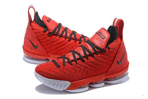 Nike Lebron XVI 16 EP Red White Men Shoes Sale Size US7,8,8.5,9,10,11,12