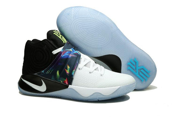 Nike Kyrie 2 Parade White Black Men Basketball Shoes Sale Size US 7,8,8.5,9.5,10,11,12