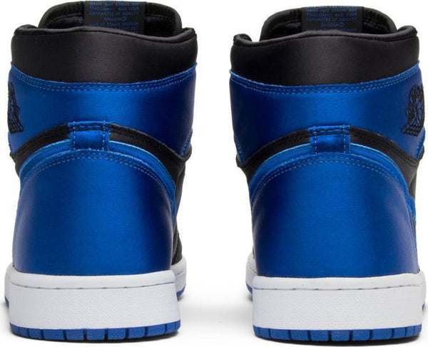 Nike Air Jordan 1 High OG SE 'Satin Royal' Black Blue Shoes Basketball Men Sale Size US 7, 8, 8.5, 9, 10, 11, 12, 13