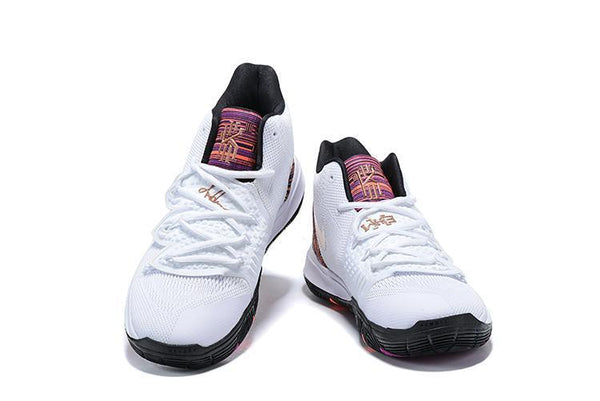 Kyrie 5 'Black History Month' White Basketball Shoes Men Sale Size US 7,8,8.5,9.5,10,11,12