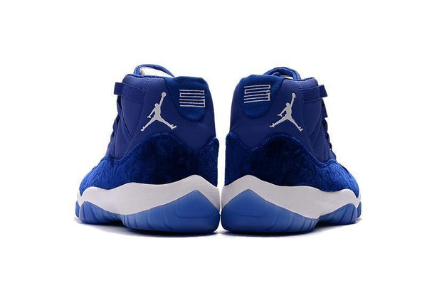 Nike Air Jordan 11 PRM Velvet Heiress Royal Blue Basketball Men Size US 7 - 13