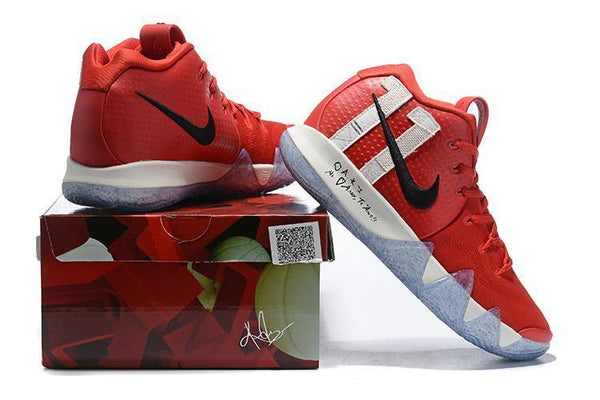 Nike Kyrie 4 'Boston University' PE Basketball Shoes Sneaker Sale Size US 7,8,8.5,9.5,10,11,12