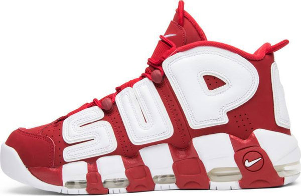 Supreme x Air More Uptempo 'Red' Snkeaker Shoes Basketball Men Size US 7 - 13
