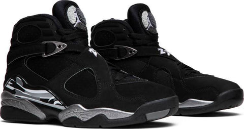 Nike Air Jordan 8 Retro 'Chrome' 2015 Black Sneaker Shoes Sale Men Size 8-13