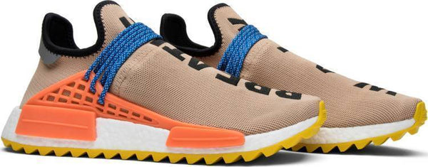 Pharrell x Adidas NMD Trail 'Human Race' Brown Shoes Men Women Sneaker Sale All Size US 7-11