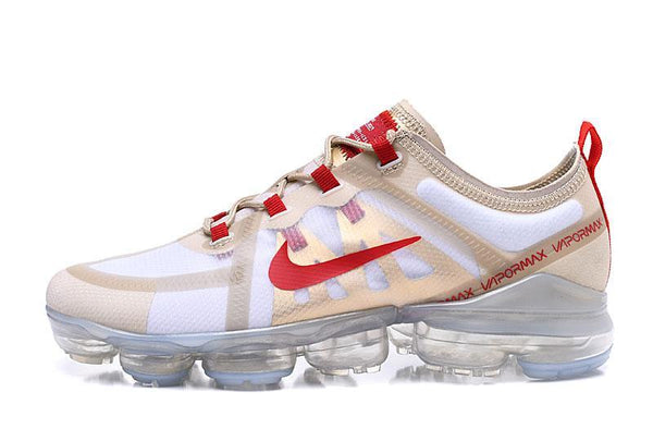 Nike Air Vapormax 2019  'White Red' Shoes Sneakers Men Women Sale Size US 7, 8, 8.5, 9, 10, 11