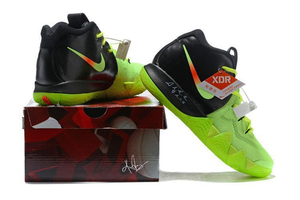 Nike Kyrie 4 Neon Black Men Basketball Shoes Sneaker Sale Size US 7,8,8.5,9.5,10,11,12