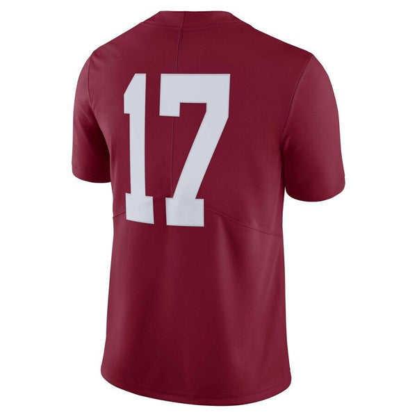 #17 Alabama Crimson Tide Limited Football Jersey - Crimson 2019