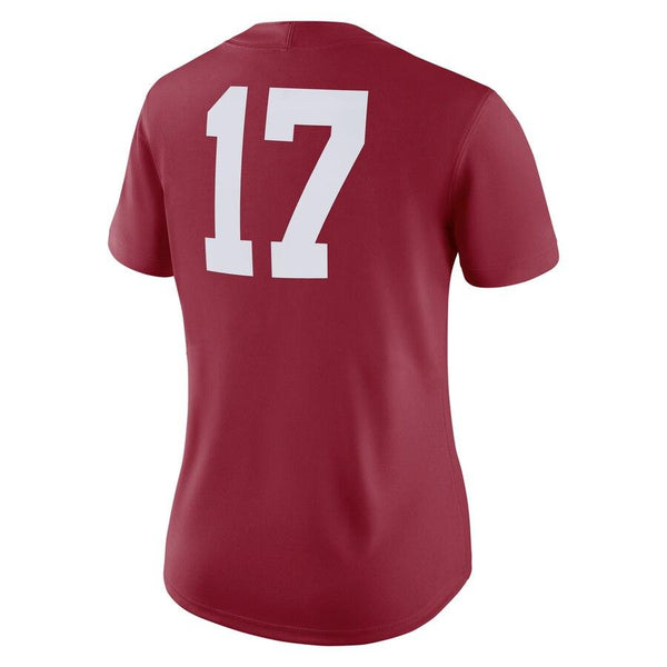 #17 Alabama Crimson Tide Women's Game Jersey - Crimson 2019