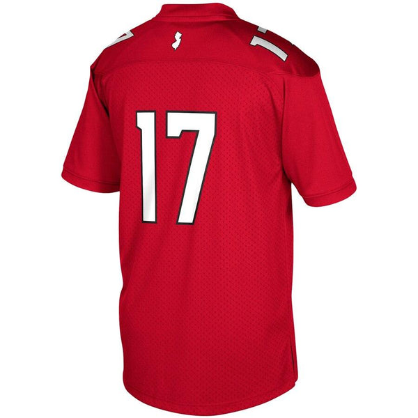 #17 Rutgers Scarlet Knights  Chase Football Jersey – Red 2019