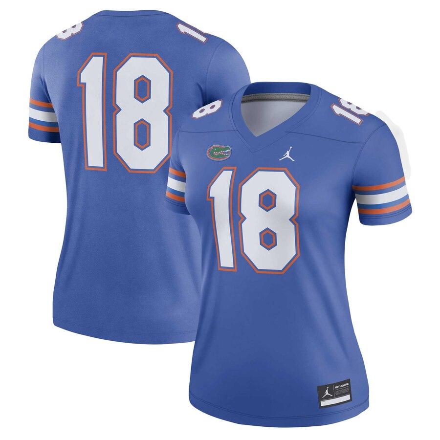 #18 Florida Gators Women's Legend Jersey - Royal 2019