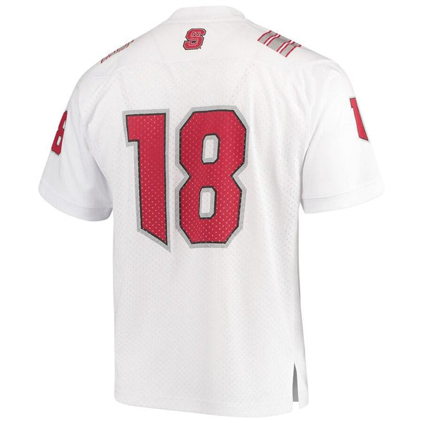 #18 NC State Wolfpack  Special Game Premier Jersey – White 2019